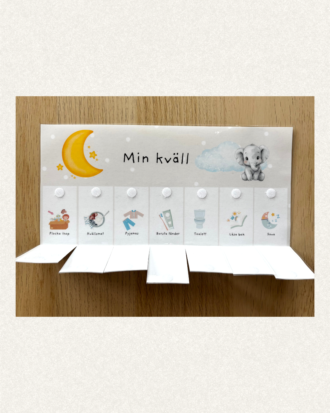 Bildstöd - Morgon och kvällsrutin